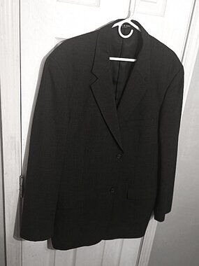 Gerald Austin Men Dark Gray Blazer Only  46L